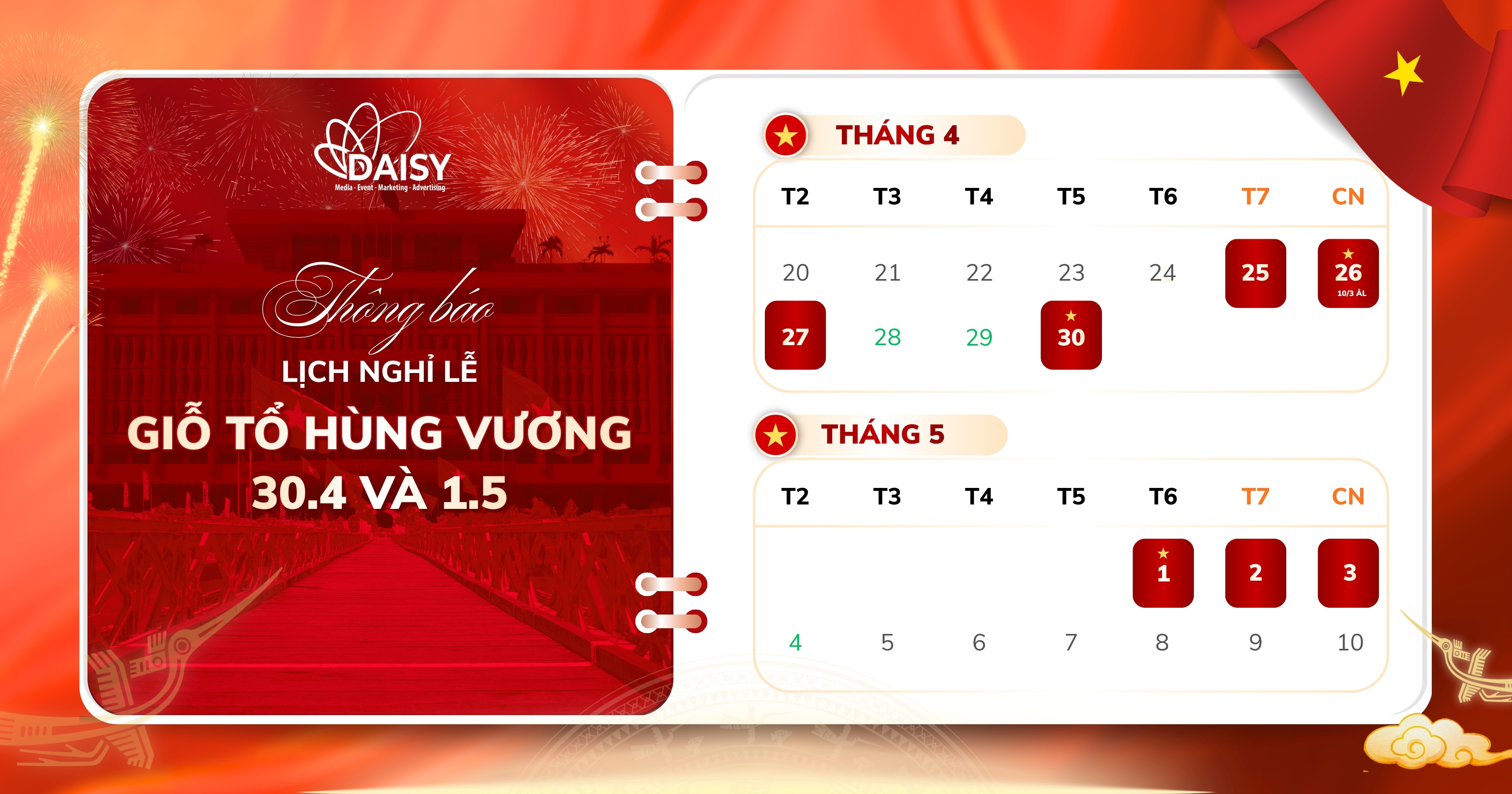 Bài đăng Facebook đỏ cam trắng rực rỡ thông báo lịch nghỉ lễ Việt Nam 304 15.jpg